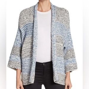 Vince Cardigan Chunky Knit Shawl Sweater Size M/L